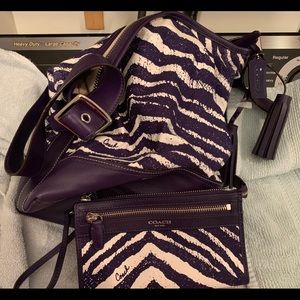 Coach purse and wallet